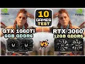 GTX 1660 Ti vs RTX 3060 10 Games Test How Big Difference