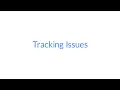 Git and GitHub - Tracking Issues