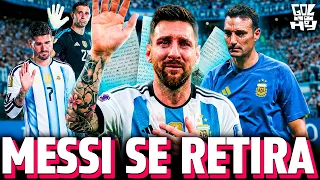 ASÍ fue la DESPEDIDA de MESSI de ARGENTINA | BARCOLA es del LIVERPOOL | #goldehoy