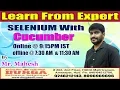 Selenium tutorials Cucumber Framework with Selenium by Mahesh