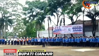 Download BUPATI CIANJUR H HERMAN SUHERMAN BERTINDAK SELAKU PEMBINA UPACARA HUT KORPRI KE 52 THN 2023 MP3