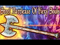 Skyrim SE - Steel Battleaxe Of Fiery Souls