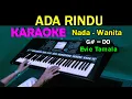 Download Lagu ADA RINDU - Evie Tamala | KARAOKE Nada Wanita, HD