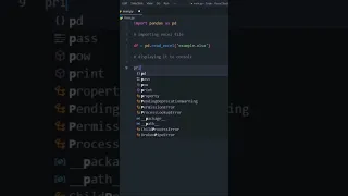 I import Excel file with pandas and display it to Console in 4sec using Python
