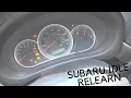 How to do Idle Relearn Subaru Impreza