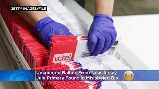 Uncounted Ballots From New Jersey July Primary Found In Bin