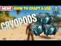 How To Craft Use Cryopods Ark Survival Ascended