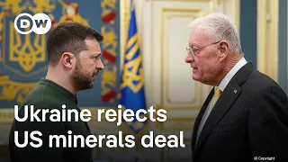 US envoy Kellogg cancels press briefing after breakdown of talks in Kyiv | DW News