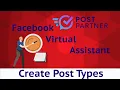 Create Post Types On Post Partner Facebook Group Auto Poster