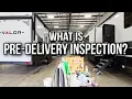 Pre-Delivery Inspection PDI What that means at Alliance RV