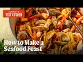 Seafood Feast Portuguese Stew and Garlicky Shrimp America s Test Kitchen Full Episode S23 E17