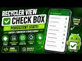 ANDROID - RECYCLERVIEW CHECKBOX TUTORIAL IN JAVA