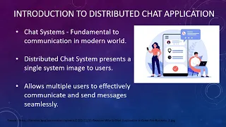 Distributed Chat System