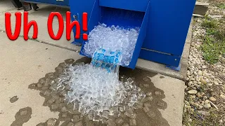 EPIC FAIL Ice Vending Machine near West Point VA