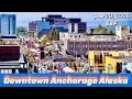 Downtown Anchorage Alaska June 20 2026 Rooftop View Summer Solstice Festival