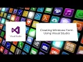 Creating Windows Form and Displaying Message box Visual Studio 2012