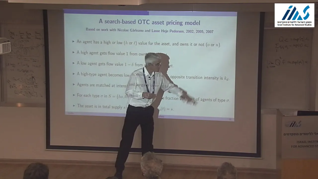 Darrell Duffie Search Friction in Dealer intermediated Over the Counter Financial Markets