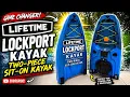 Lifetime NEW Lockport Kayak Two piece sit on Top Kayak First Look