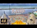 Recife Olinda Pernambuco Brazil 4K R Drone