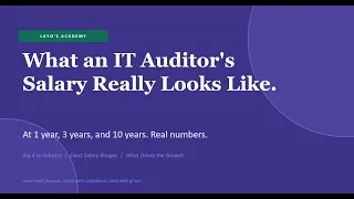 IT Auditor Salary at Big 4 vs Industry Year 1 Year 3 and Year 10 Real Numbers