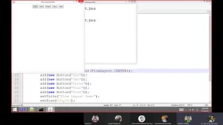 AWT Layout Managers Flow Layout Border Layout Grid Layout