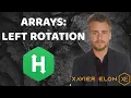 HackerRank Arrays Left Rotation Solution Explained Java Whiteboard