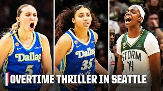 GAME OF THE YEAR Paige Azzi combine for 53 and Malonga drops 37 in OT thriller WNBA on ESPN