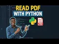 How to Read PDF Files on Your PC Using Python Step-by-Step