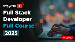 Full Stack Developer Course 2026 Full Stack Java Developer Tutorial for Beginners Simplilearn