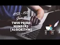 Number Related Program Twin Prime Numbers in Java Explanation ICSE-ISC