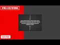 How to Align Text Center Vertically Inside a DIv HTML CSS Tutorial