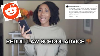 REAL LAWYER REACTS TO REDDIT LAW SCHOOL ADVICE