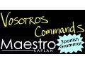 VOSOTROS COMMANDS How to form conjugate MANDOTOS in Spanish