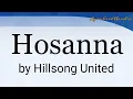 Hosanna - Chords Hillsong United