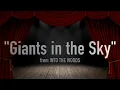 "Giants in the Sky" from Into the Woods - Karaoke Track with Lyrics on Screen