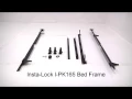 Mantua I-PK165 California King Bed Frame Setup
