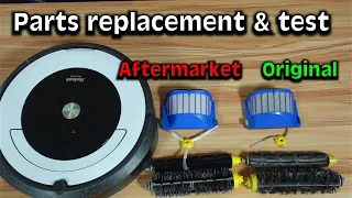 Roomba iRobot 600 series maintenance parts replacement