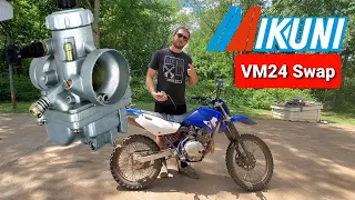 VM24 Carb Swap - TTR125-More Power