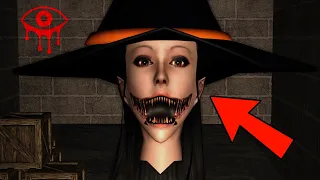 UNE TÊTE VOLANTE ME POURSUIT ET J'AI PEUR !!! (ROBLOX : EYES THE HORROR GAME)
