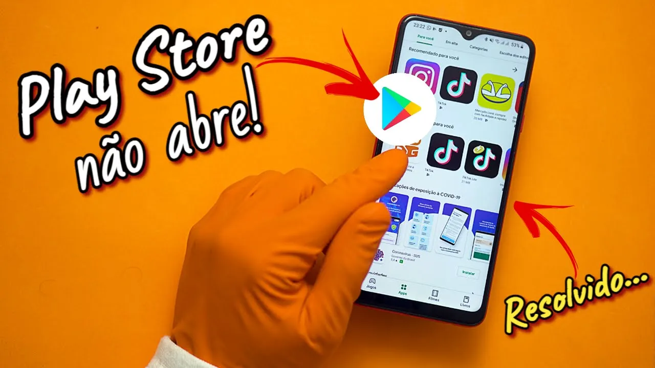 Play Store NÃO ABRE como Resolver 2021
