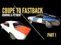 Huge Changes Coupe to Fastback Conversion 1967-68 Mustang