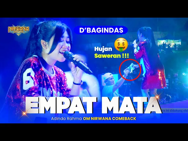 Download MP3 EMPAT MATA (D'Bagindas) - Adinda Rahma OM NIRWANA COMEBACK Live Ngoro JOMBANG