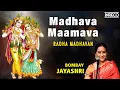 Download Lagu Madhava Mamava Deva - Radha Madhavan | Bombay S.Jayashri krishna song | Carnatic Classical Hit Song