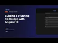 Building a Stunning To-Do App with Angular 18 Standalone Components RXJS Tutorial