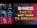 Top 10 Best Teams to Rebuild FIRST in College Football 25