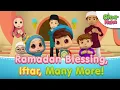Download Lagu Ramadan Blessing, Iftar, Many More!!! 🌙🥰🍕 Islamic Series \u0026 Songs For Kids | Omar \u0026 Hana English