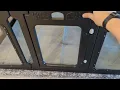 Watch Before Buying - Clear Acrylic Dog Playpen with Door for Puppies Small Dogs