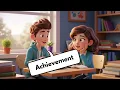 Achievement Meaning in English Learn the Word with Dialogues
