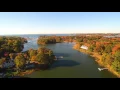 Ring s End Landing - Darien CT Fall Aerial