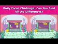 Daily Focus Challenge Corn Maze Entrance Booth 4 Puzzles Find All the Differences in 90s Each